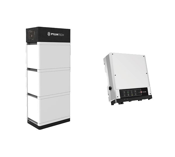 GoodWe 48V FORCE-L2 10.65 + GW3048-EM (ONLY IT/BE) PYLONTECH LV LITHIUM-IONEN-BATTERIE + ZUBEHÖR