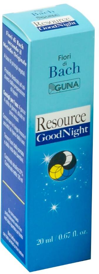 GUNA SpA Resource Goodnight Gocce 20ml - Integratore senza glutine per il benessere notturno