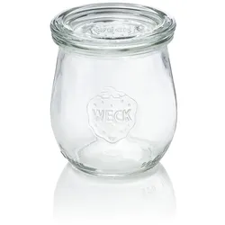60x Weck Glas Mini-Tulpenglas mit Deckel Tulip 220 ml