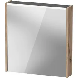 Duravit D-Code Spiegelschrank mit LED Beleuchtung 1 Tür, Türanschlag rechts  DC7105R55550000
