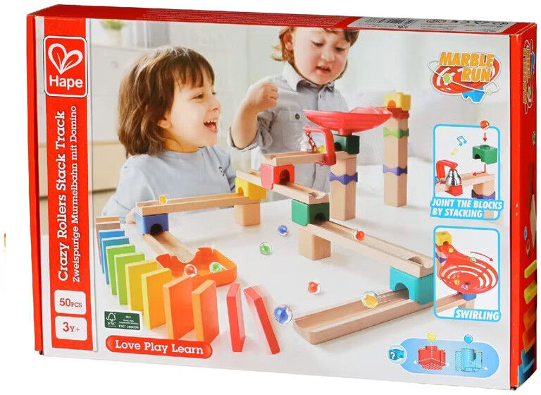 Marble Run : Circuit de billes Rallye Domino - Hape