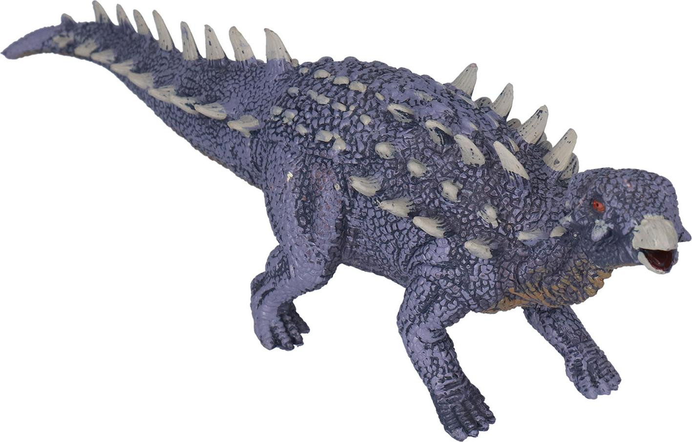 Gistuch Spiny Ankylosaurus Dinosaurusmodel - Paars - Groot formaat speelgoed voor kinderen