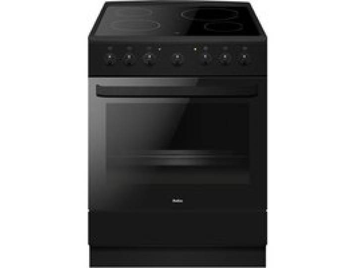 Cuisinière vitrocéramique - AMICA - ACV6003RN - 4 feux - 1500 W - 60 cm - Noir