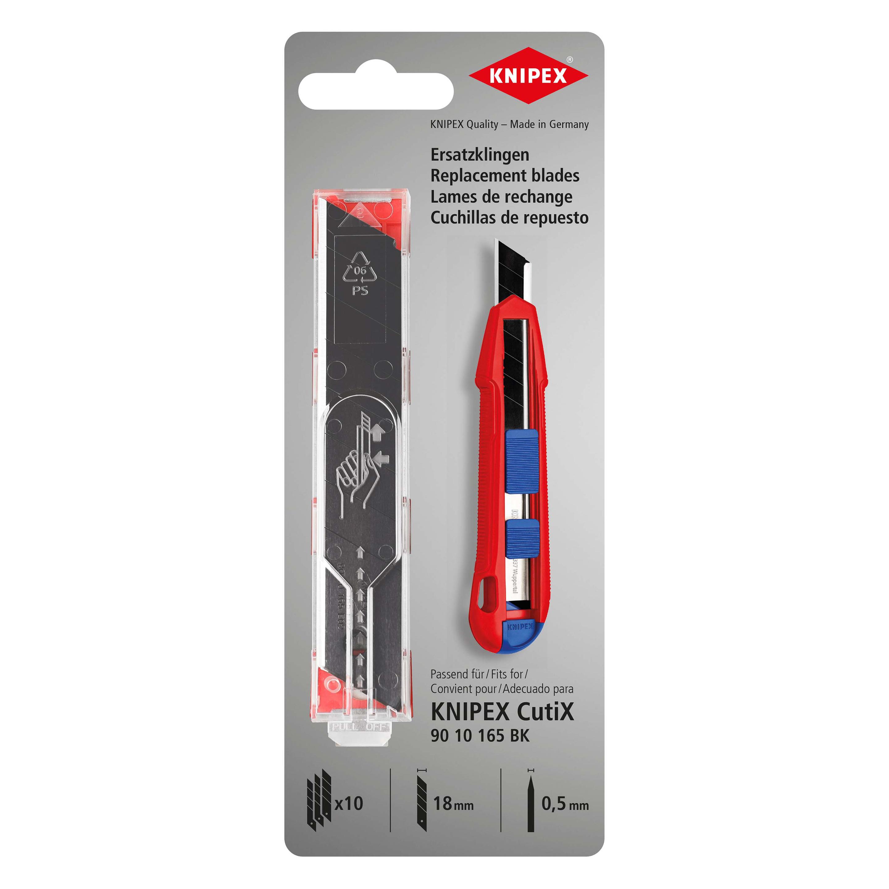 Knipex Ersatz-Klingen (Ersatzklinge) (90 10 165 E02)