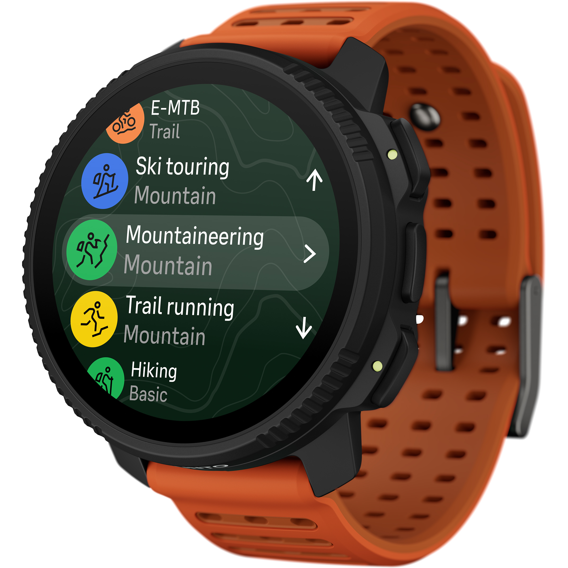 Suunto Vertical 2 GPS-Uhr GPS Uhren orange Camping