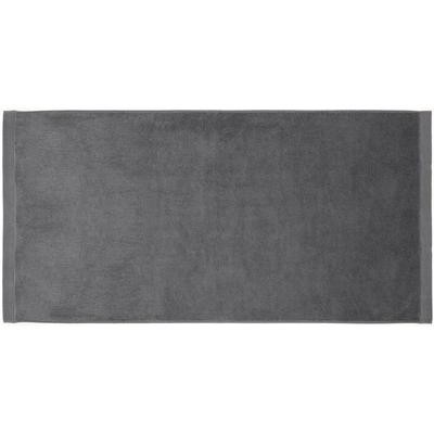 Strandtuch HECKETT & LANE "Heckettlane Strandtuch Premium", grau (anthrazit), B:90cm L:180cm, Frottee, Baumwolle, Handtücher, Strandtuch aus hochwertige Baumwolle, 650gr/m²