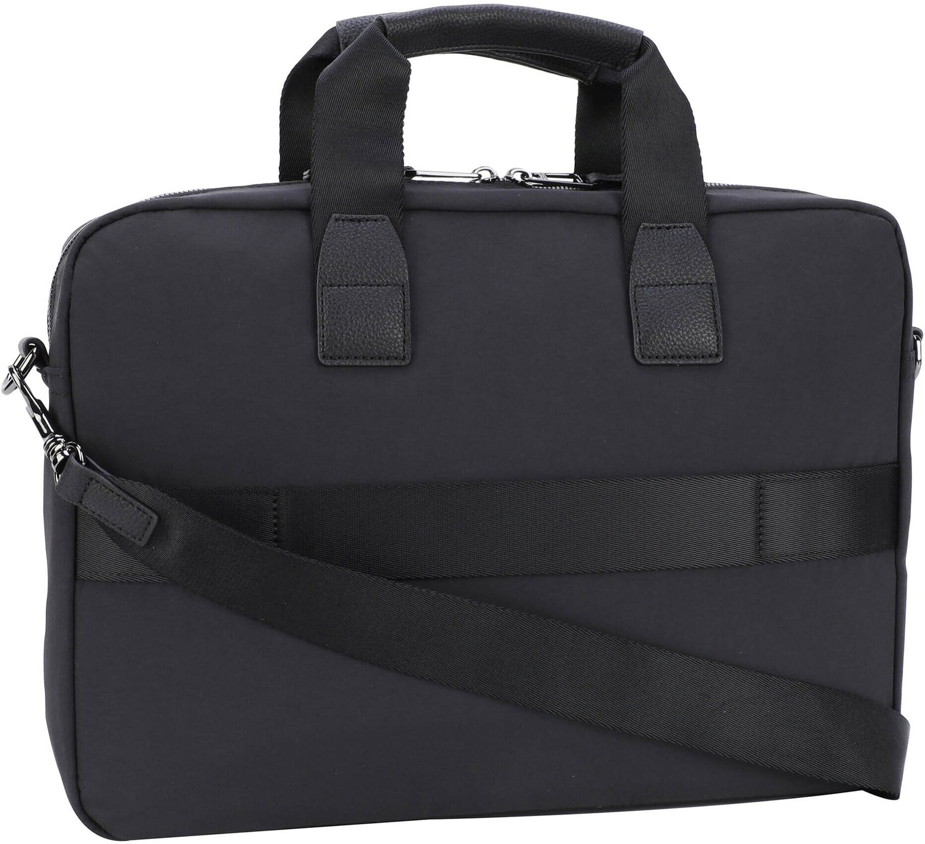 Joop! Aktentasche JOOP "Aktentasche Narni Pandion Briefbag shz", Herren, Gr. B/H/T: 39cm x 28cm x 7cm 0, schwarz, Obermaterial: 100% Nylon NY., Taschen Aktentasche
