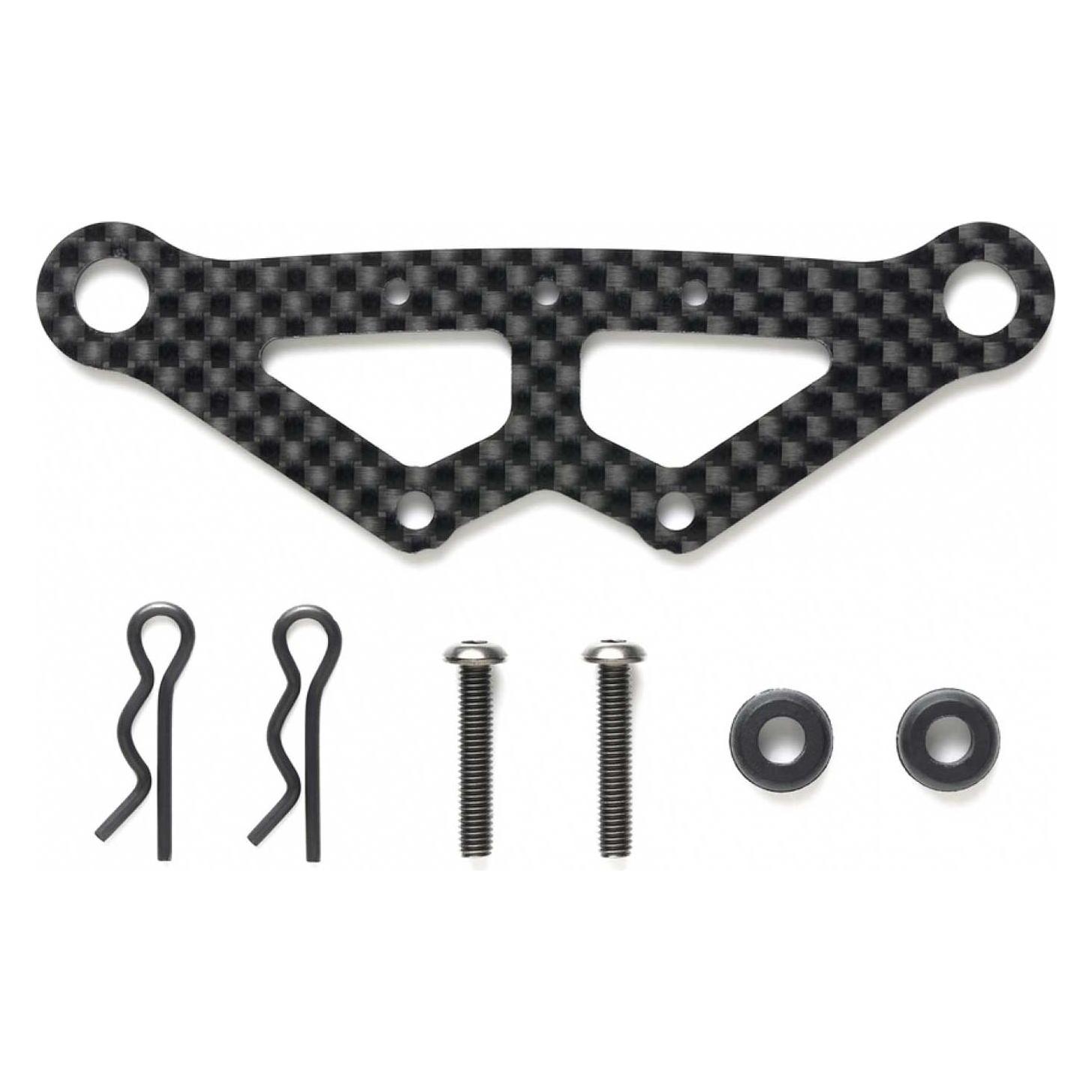 Tamiya XV-02 Carbon Bumper Support (22072)