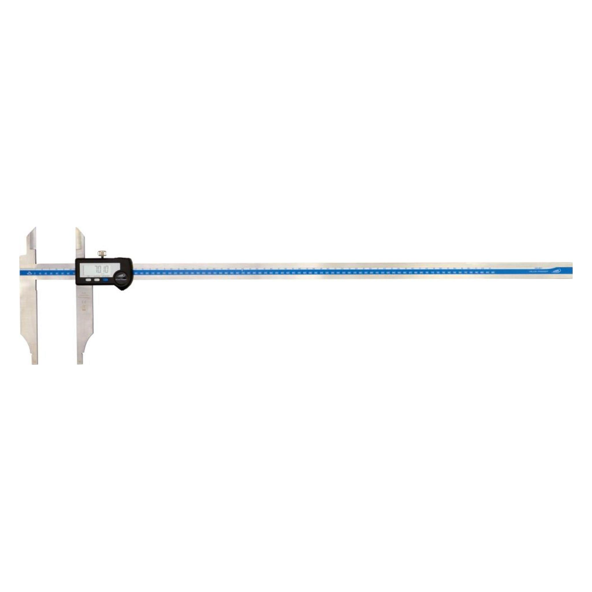 Magni Helios Preisser Digitaler Werkstattmessschieber mit Spitzen 300 x 90 mm (30 cm) (215067)
