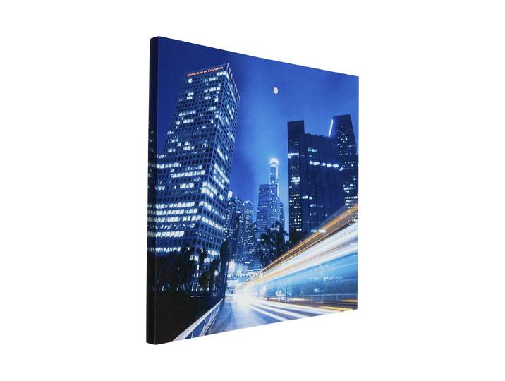 Wandbild 45x45 City by Night