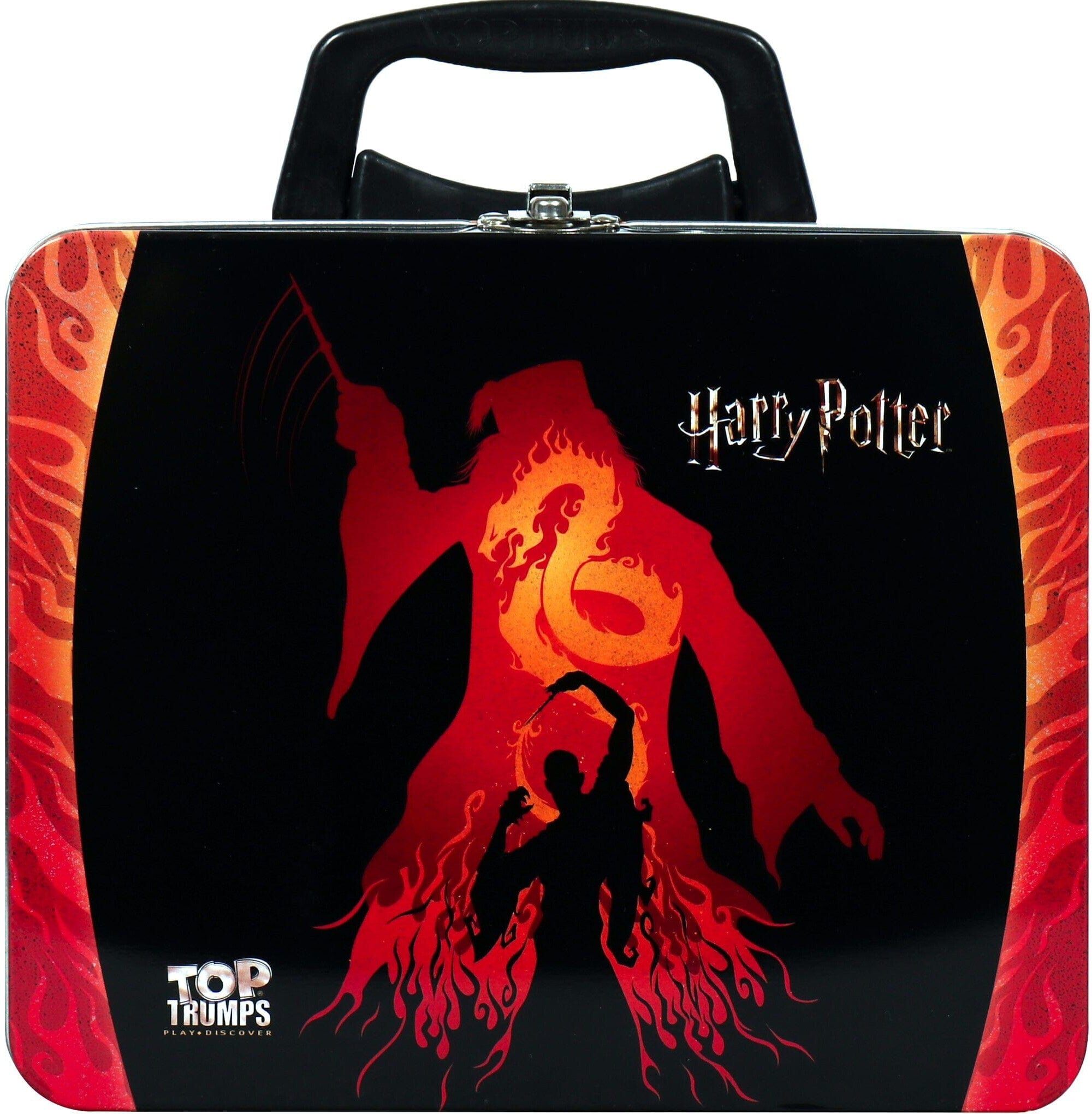 Winning Moves Harry Potter 30 Witches ; Wizards Top Trumps Collector's Tin for Fans, Includes 30 Character Cards and Metal Storage Tin