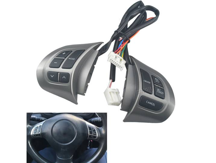 Joli de volant pour Subaru Forester 2011-2012, bouton de régulateur de vitesse, avec câble, magasin + droit