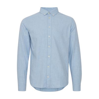 Langarmhemd CASUAL FRIDAY "Langarmhemd CFAnton", Herren, Gr. 3XL, N-Gr, blau (chambray blau), Obermaterial: 100% Baumwolle CO., Hemden