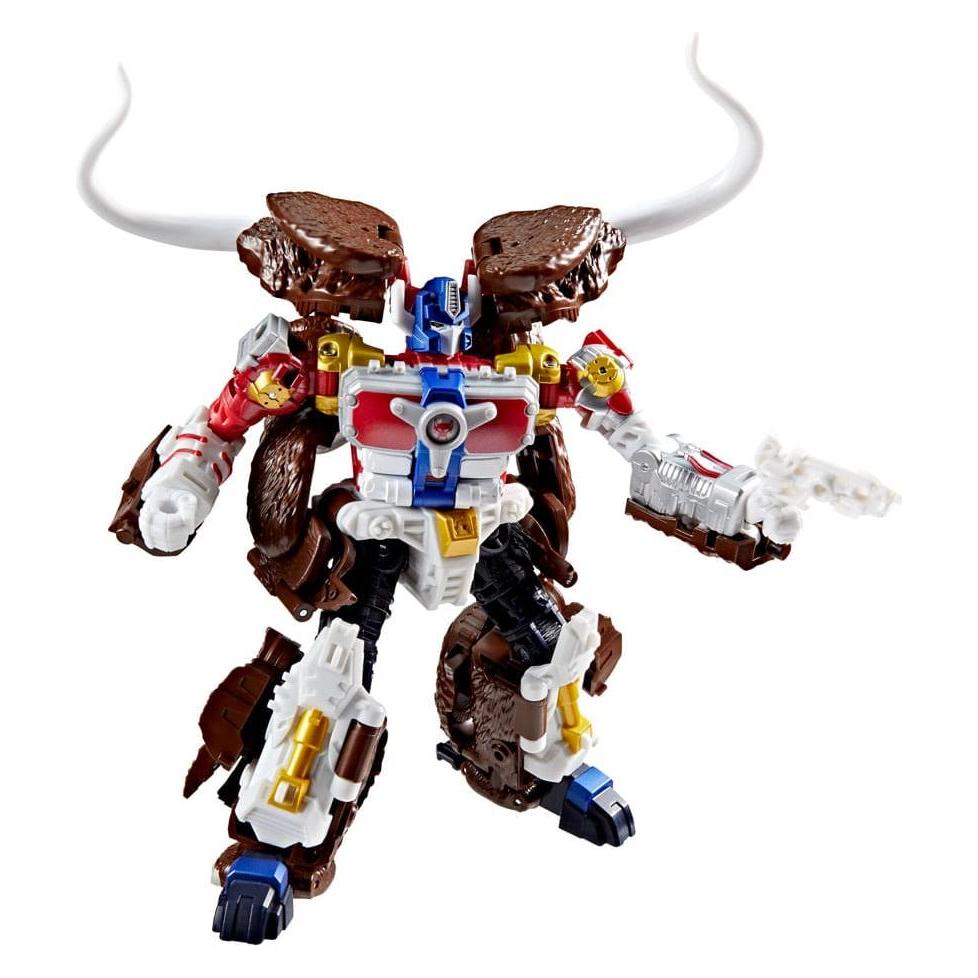 Hasbro Transformers Age of the Primes Leader Class Actionfigur Maximal Big Convoy 19 cm (G19065X0)