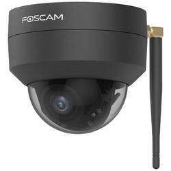 Foscam Netzwerkkamera D4Z (Black) WLAN IP Überwachungskamera 2304 x 1536 Pixel