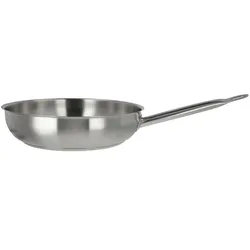 Meisterkoch Edelstahlpfanne tief Ø 28 cm  CELSUS , silber , Edelstahl , Maße (cm): H: 6,5  Ø: 28