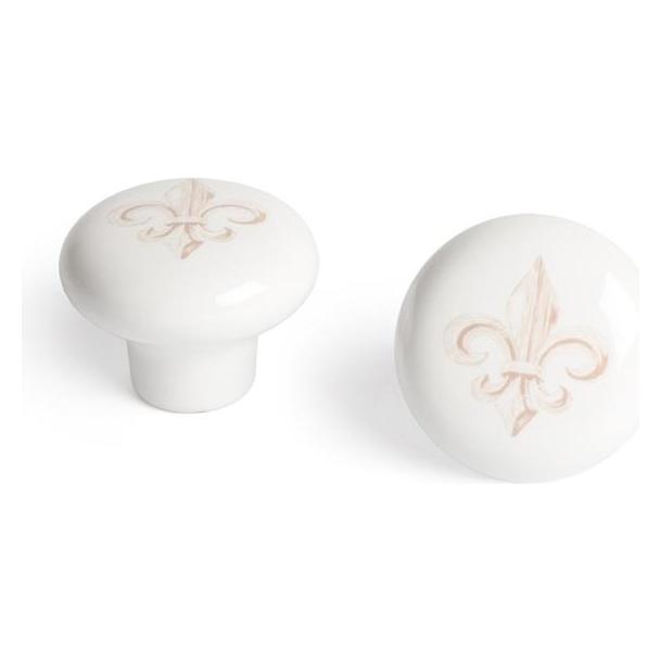 Domoletti FURNITURE KNOB D40 7-E811 WHITE (36687172)