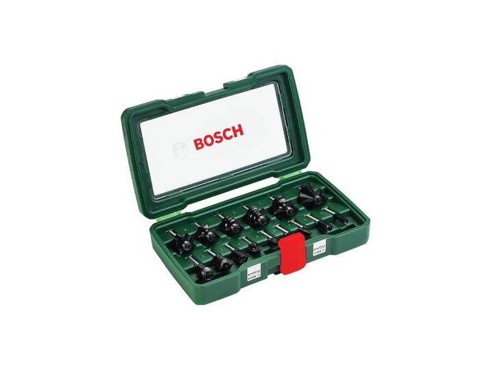 Fräser-Set BOSCH, grün, Fräsköpfe, Fräser-Set