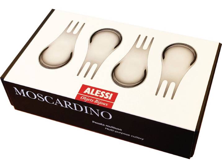 Alessi Moscardino Bestekset Van 4