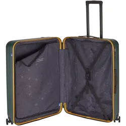 Travelite x NFL 4 Rollen Kofferset 3-teilig mit Dehnfalte, Koffer, Grün