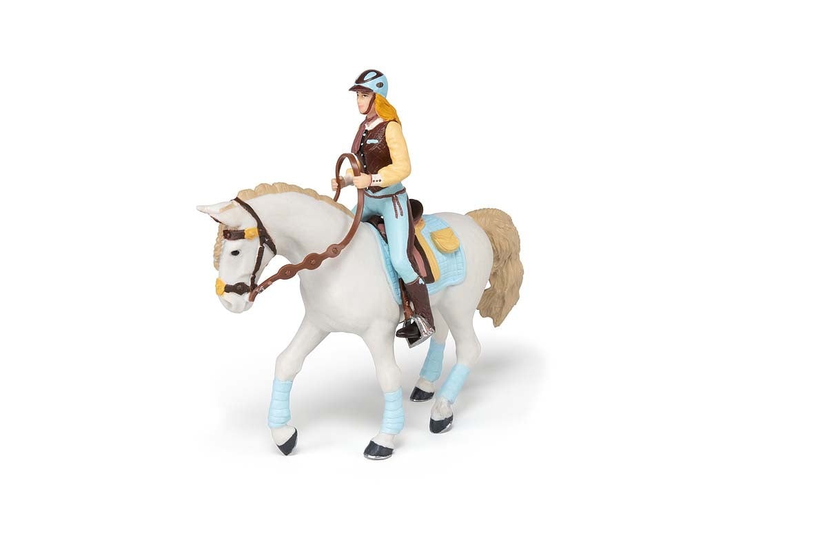 Papo Paard De Amazone blauw 26 gram