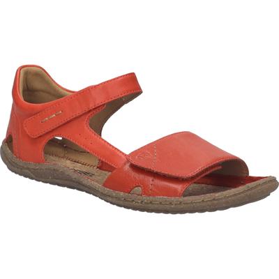 Sandale JOSEF SEIBEL "Caitlyn 03, rot", Damen, Gr. 38, rot, Obermaterial: 100% Rindsleder Leather cow., Schuhe Sandale