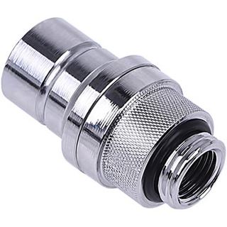 Alphacool Eiszapfen Schnellverschluss Stecker G1/4 AG - chrom
