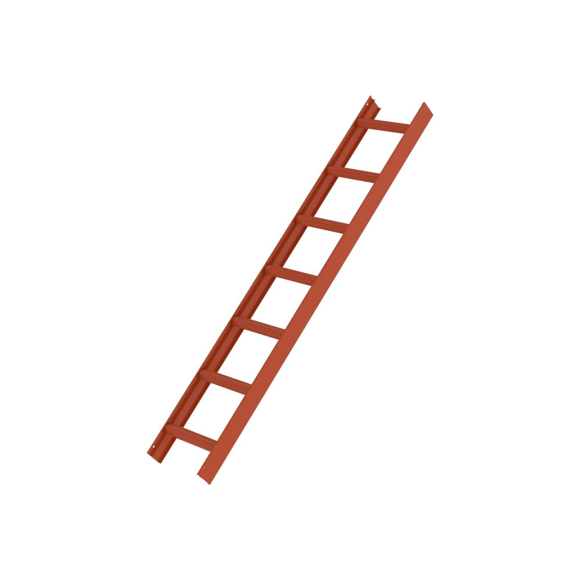 MUNK Dachleiter rot 7 Sprossen (011114)