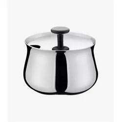 Alessi Zuckerdose platin, Vorratsbehälter, Silber