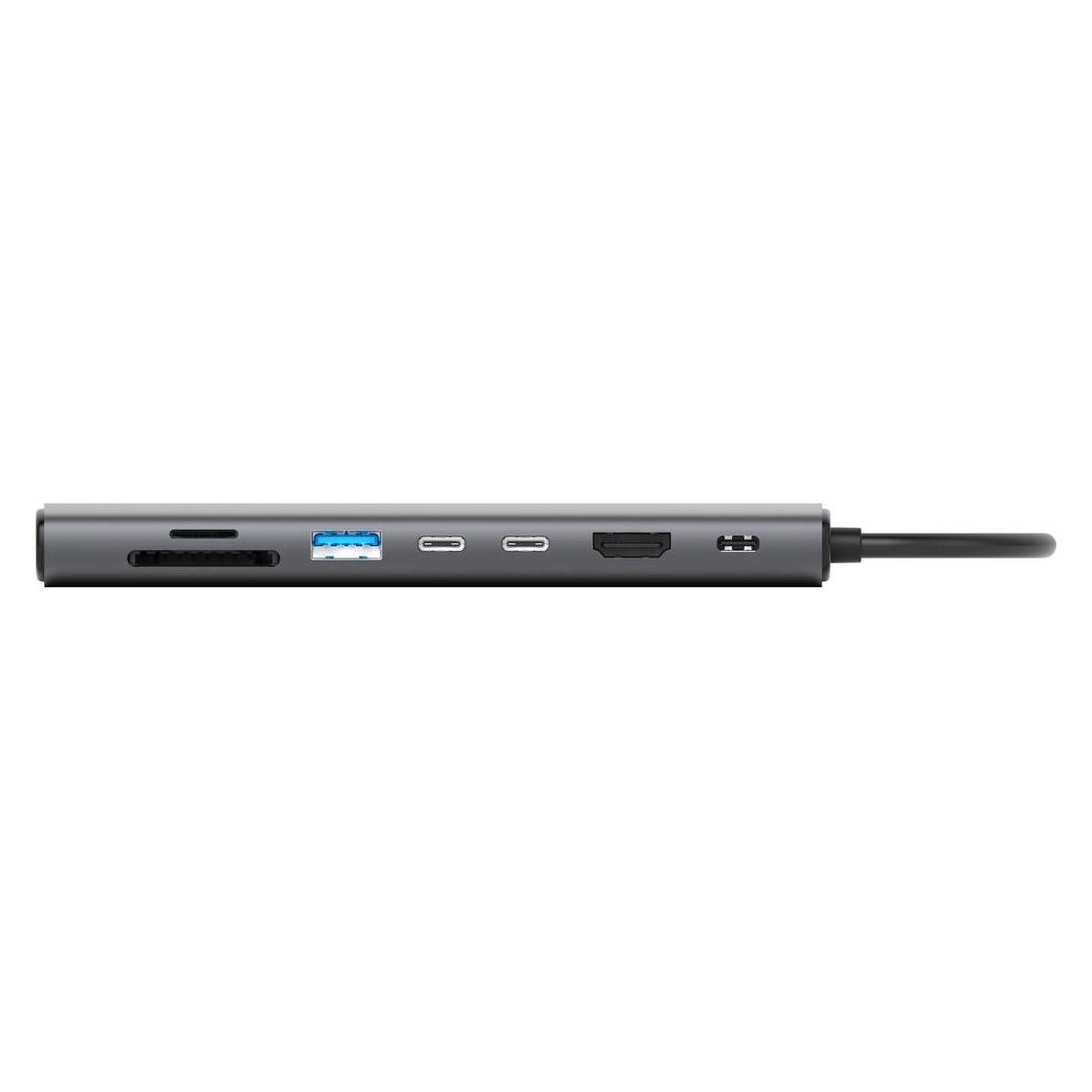 Sitecom Hub Multiporta USB-C Power Delivery (USB-C, 8 Ports) (CN-5607)