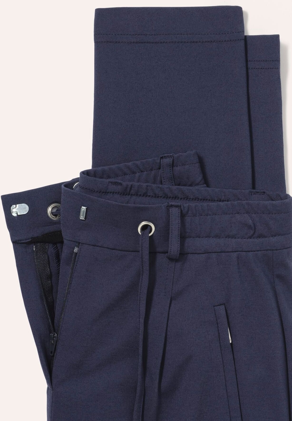 Walbusch Jerseyhose Stretch & Relax, Regular Fit#normale Größen#Kurzgrößen, Farbe Blau, 46, in alle Richtungen dehnbar bequemer Relaxbund Damen