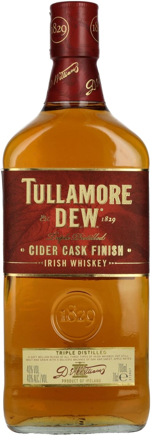 Tullamore Dew Tullamore D.E.W. Irish Whiskey CIDER CASK Finished 40% Vol. 0,7l