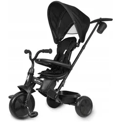 Qplay Rowerek Trójkołowy Elite Platinum Black