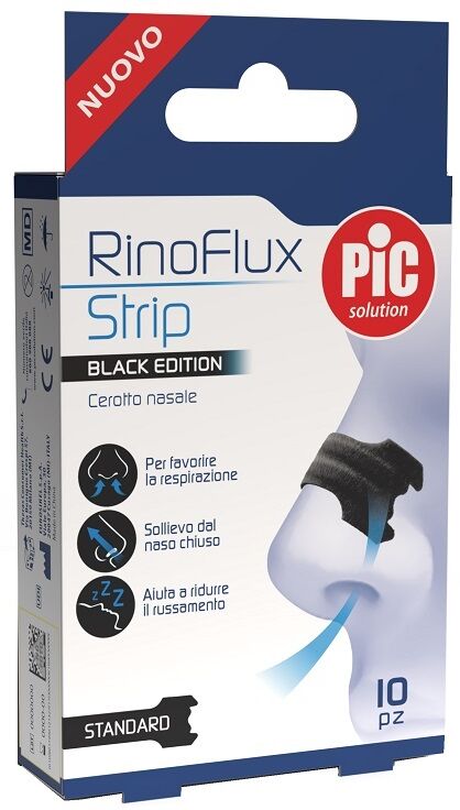 THERAS CONSUMER HEALTH Srl RINOFLUX Cer.Nas.St.Black 10pz