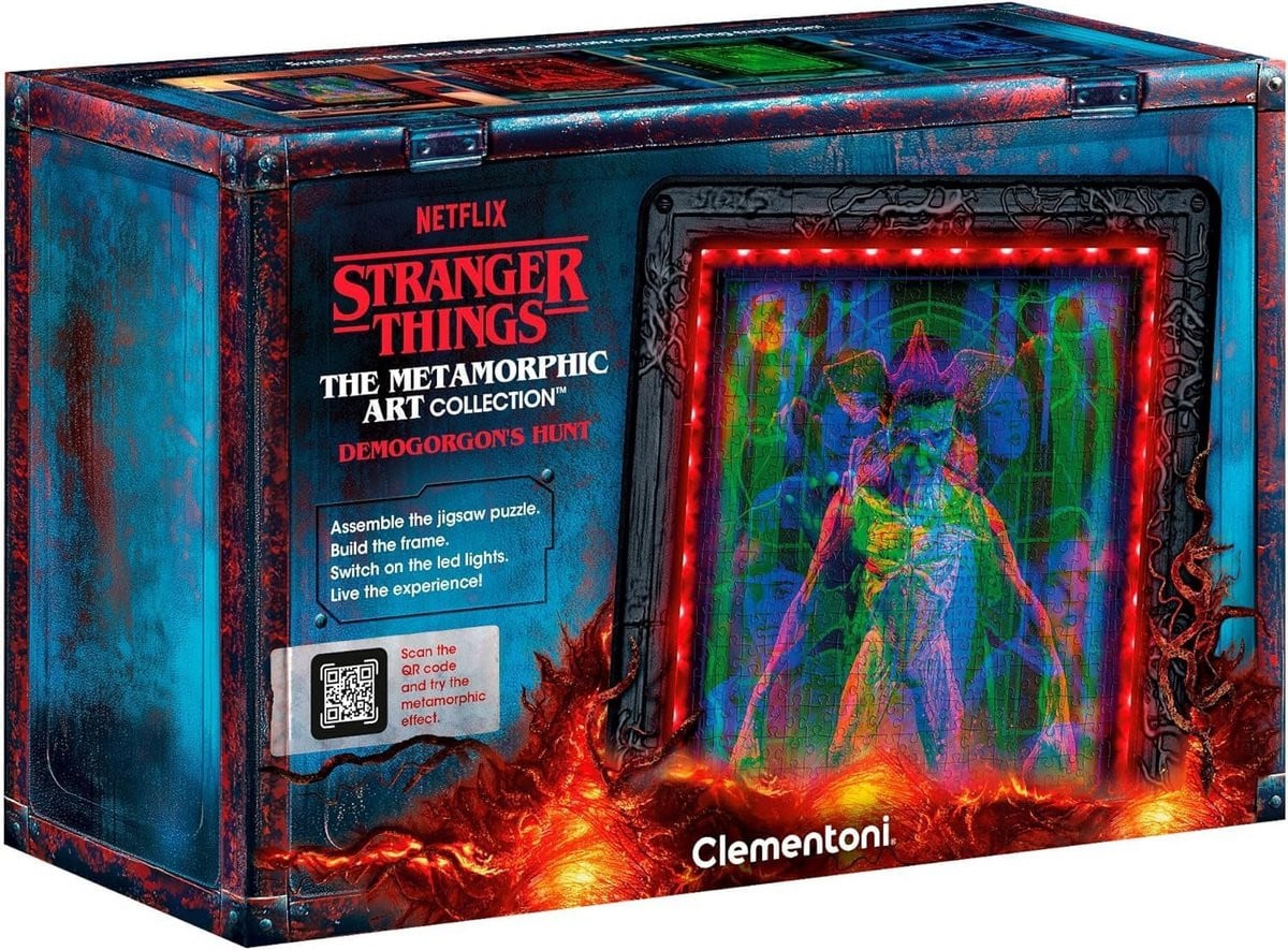 LED Lichtgevend Fotolijst met Veranderend Demogorgon Beeld voor Fans