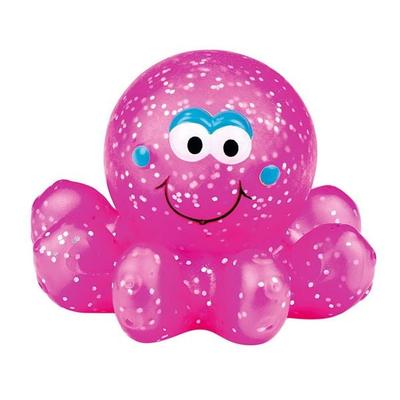 Leuchtende Glitzerkraken für die Badewanne