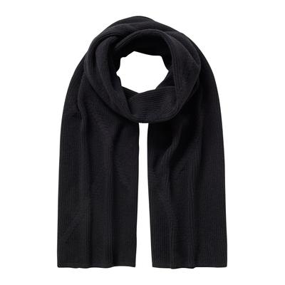 Schal FALKE "FALKE Schal", Damen, Gr. onesize, schwarz (3000), Modetücher Schal