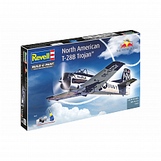 Revell - Flying Bulls T-28B Trojan - Geschenk Set - 1:48 - 39 Teile 306214