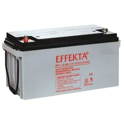 Effekta BTL 12-80 AGM Akku 12V 80Ah – passend für USV, Rechenzentrum, Server & Telekom