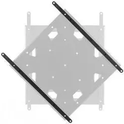 b-tech Interface Adaptors for (Decke, 40 kg, 20" - 28"), TV Wandhalterung, Schwarz