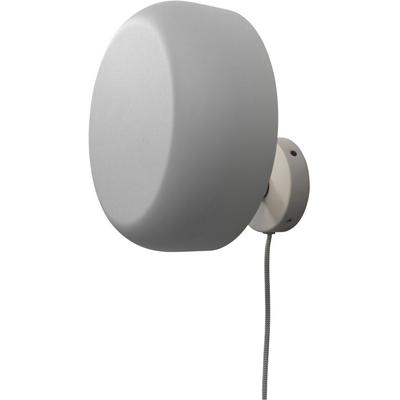 IT'S ABOUT ROMI Wandleuchte "PORTO", grau, 1, Ø 25cm, Leuchten, Indirektes Licht, Wandleuchte