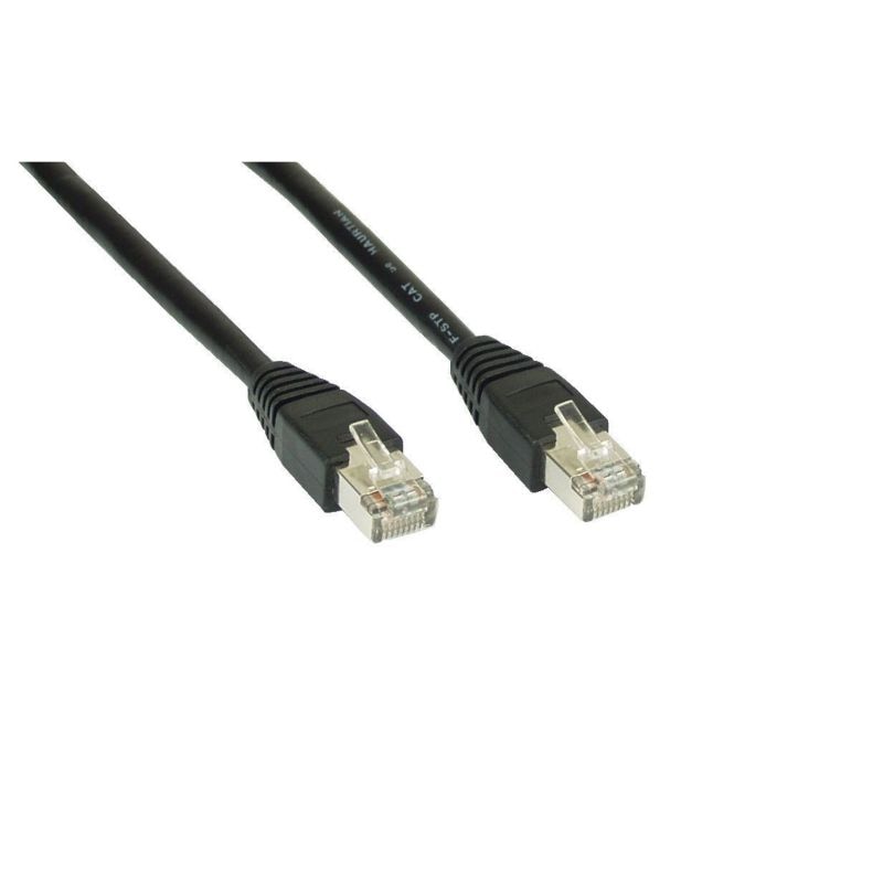 InLine Patch Netzwerkkabel RJ45 CAT5e 7.5m Schwarz 72575S