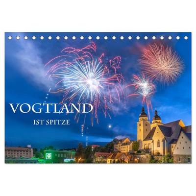 Vogtland ist Spitze (Tischkalender 2027 DIN A5 quer), CALVENDO Monatskalender