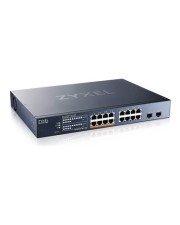 ZyXEL XMG1915 Series XMG1915-18EP Switch verwaltet, NebulaFLEX Cloud L3 Lite Smart 8 x 100/1000/2.5G PoE++ + 8 x 100/1000/2.5G + 2 x Gigabit SFP / 10 Gigabit SFP+ an Rack montierbar (XMG1915-18EP-EU0101F)