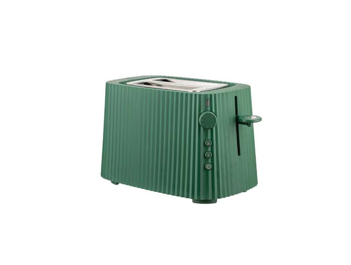 Alessi - Grille-pain Plissé - Vert - Résine thermoplastique - Designer Michele de Lucchi