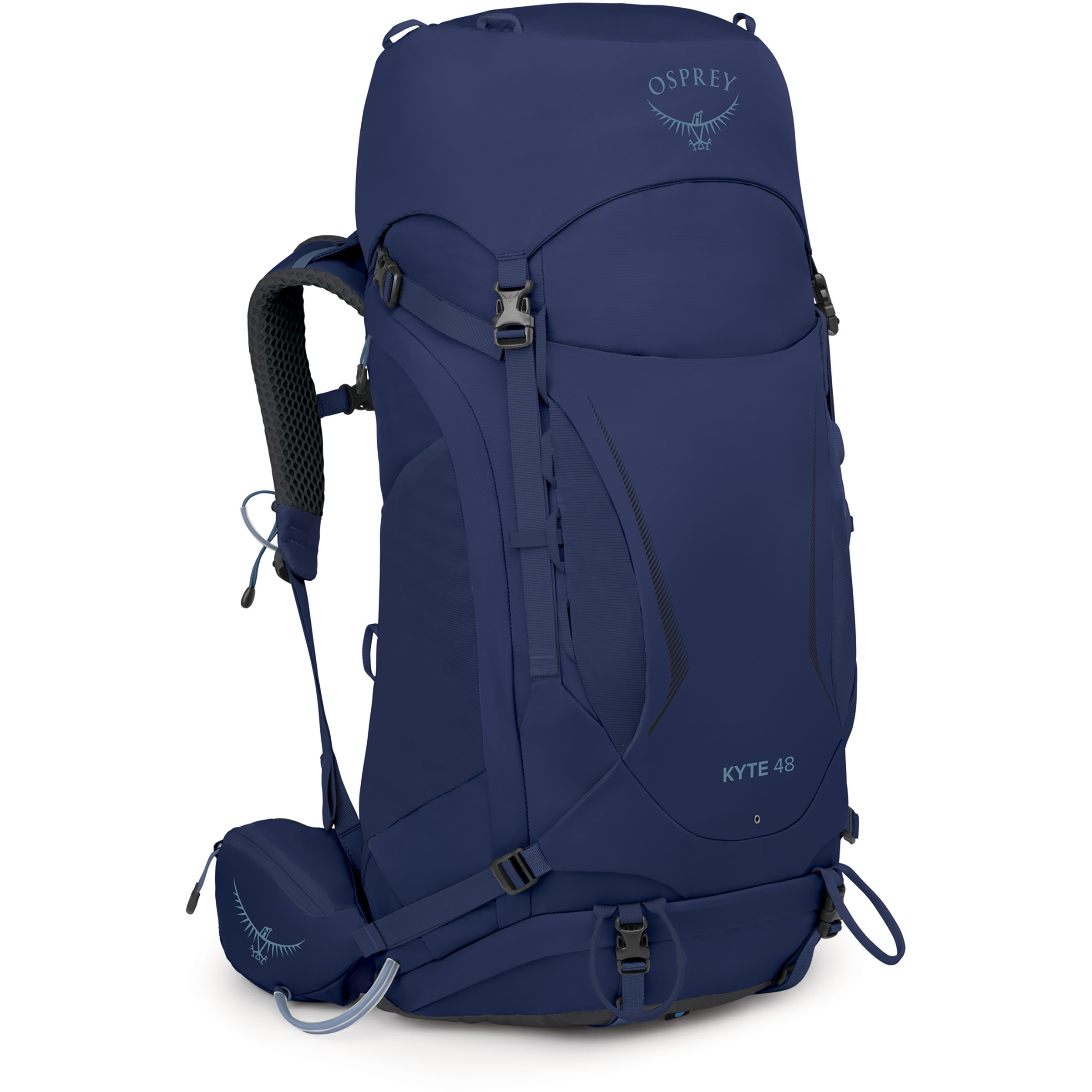 Osprey Kyte 48 Damen Trekkingrucksäcke blau Größe 48L | M-L Trekking Wasserabweisend
