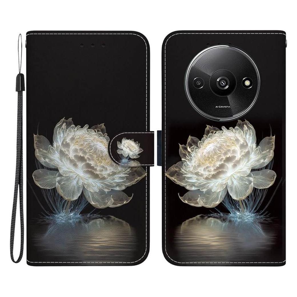 Cover-Discount Xiaomi Redmi A3 - Tasche Hülle mit Blüten Motiv (Xiaomi Redmi A3) (53629576)