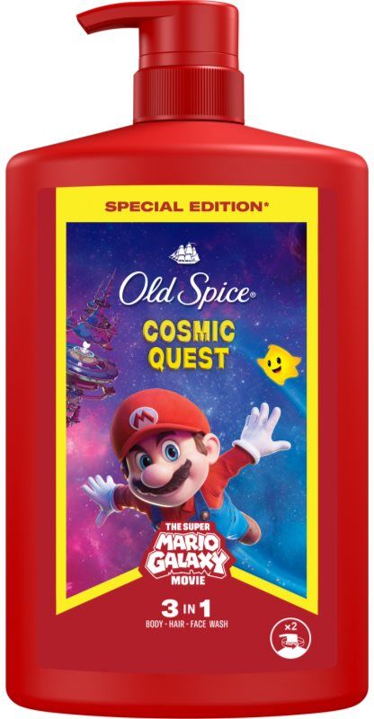 Old Spice Bearglove Brusegel til krop og hår 1000 ml