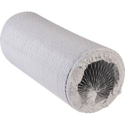Wallair N52870 Flexibler Spiralschlauch Kunststoff (Ø x L) 15.2 cm x 3 m Weiß 20200370