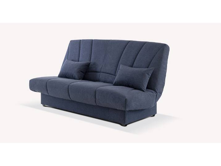 Banquette Clic-Clac Tissu MONTRÉAL - Bleu - Couchage 130x188